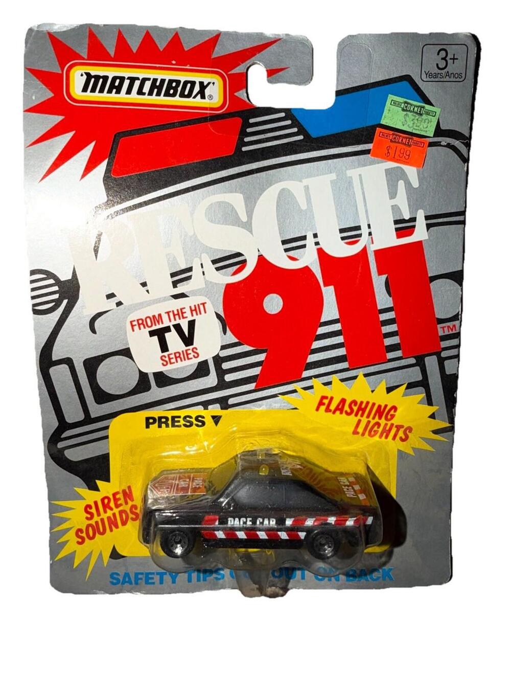 Matchbox Rescue 911 Pace Car Toy Vehicle